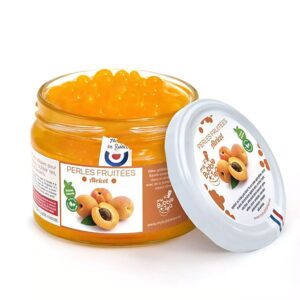 Ein Bild von Aprikose Fruchtperlen für Bubble Tea - 240g, in der Kategorie Nahrungsmittel
