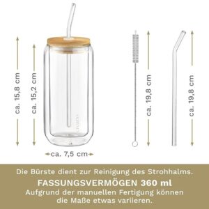Ein Bild von Doppelwandiges Trinkglas - 0.36l, in der Kategorie Teetassen und Gläser