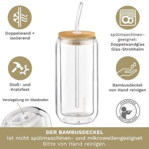 Ein Bild von Doppelwandiges Trinkglas - 0.36l, in der Kategorie Teetassen und Gläser