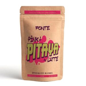 Ein Bild von Fonte Pink Pitaya Latte, in der Kategorie Nahrungsmittel