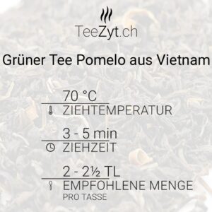 Ein Bild von Grüner Tee Pomelo aus Vietnam, in der Kategorie Grün Tee pur