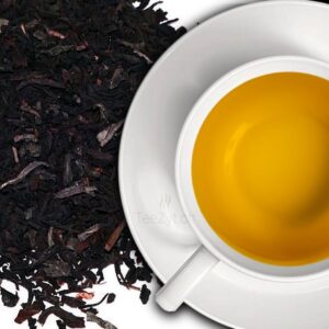Ein Bild von Grüntee und Schwarzteemischung "Smoked Caravan", in der Kategorie Schwarz Tee pur Chinesischer Grüntee Schwarz Tee aromat. Grün Tee aromat. Schwarztee Assam Tee Chinesischer Schwarztee