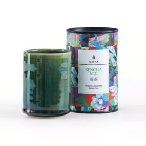 Ein Bild von Moya Sencha Nr.21 und Kasai-Becher-Set, in der Kategorie Teezubehör Tee Geschenk