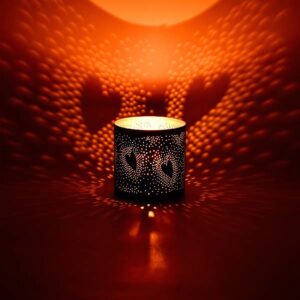 Ein Bild von Windlicht - Herz, in der Kategorie Kerzen Tee Geschenk Windlicht