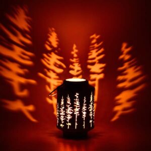 Ein Bild von Windlichtlaterne - Hutan, in der Kategorie Kerzen Tee Geschenk Windlicht