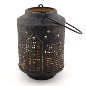 Ein Bild von Windlichtlaterne - Lichtspiel, in der Kategorie Kerzen Tee Geschenk Windlicht