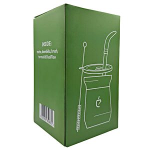 Ein Bild von Yerba Mate Set Terolid Dualflow Pro von Un Mate - Grün, in der Kategorie Teezubehör