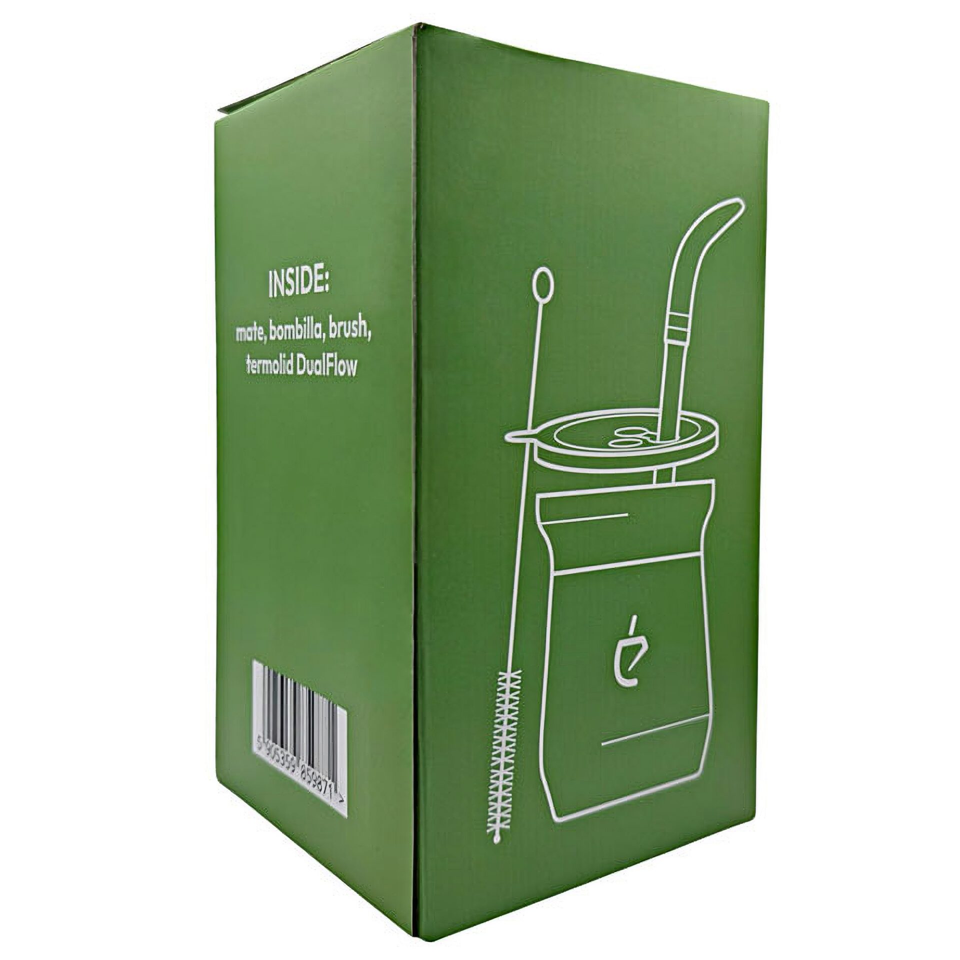 Ein Bild von Yerba Mate Set Terolid Dualflow Pro von Un Mate - Grün, in der Kategorie Teezubehör