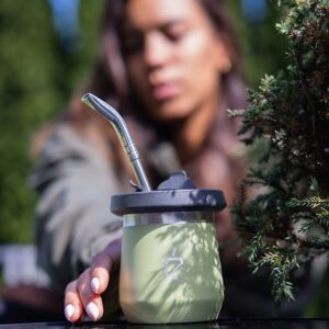 Ein Bild von Yerba Mate Set Terolid Dualflow Pro von Un Mate - Grün, in der Kategorie Teezubehör