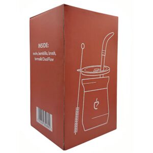 Ein Bild von Yerba Mate Set Terolid Dualflow Pro von Un Mate - Rot, in der Kategorie Teezubehör