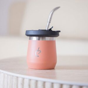 Ein Bild von Yerba Mate Set Terolid Dualflow Pro von Un Mate - Rot, in der Kategorie Teezubehör