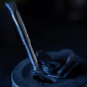 Ein Bild von Yerba Mate Set Terolid Dualflow Pro von Un Mate - Schwarz, in der Kategorie Teezubehör