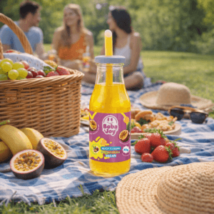 Ein Bild von BOBAJOY - Ready to Drink - Passion Fruit Vibe 330ml, in der Kategorie Nahrungsmittel Popping Bobas