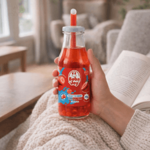 Ein Bild von BOBAJOY - Ready to Drink - Strawberry Glow 330ml, in der Kategorie Nahrungsmittel Popping Bobas