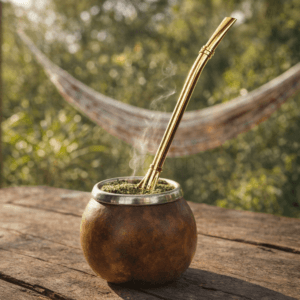 Ein Bild von Bombilla Cuchara - Gold, in der Kategorie Teezubehör Bombilla