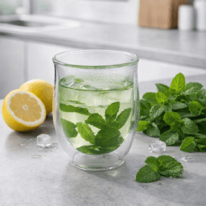 Ein Bild von Doppelwandiger Becher aus Glas 0.28l