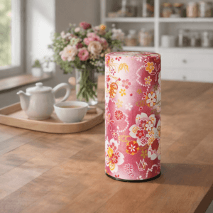 Ein Bild von Dose 200g - Pink Blossoms, in der Kategorie Teedosen