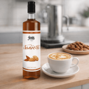 Ein Bild von Fonte Amaretto Syrup, in der Kategorie Nahrungsmittel Sirup
