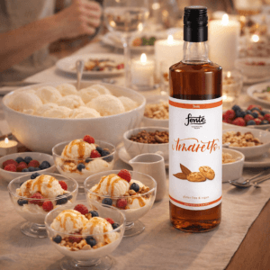 Ein Bild von Fonte Amaretto Syrup, in der Kategorie Nahrungsmittel Sirup