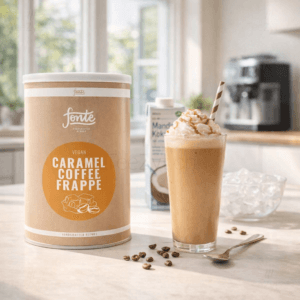 Ein Bild von Fonte Caramel Coffee Frappé, in der Kategorie Nahrungsmittel Latte