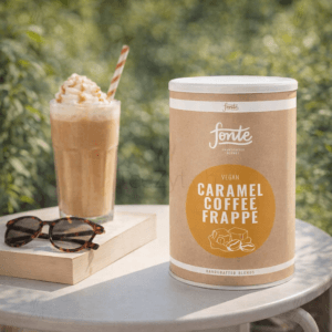 Ein Bild von Fonte Caramel Coffee Frappé, in der Kategorie Nahrungsmittel Latte