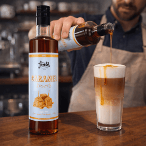 Ein Bild von Fonte Caramel Syrup - ohne Zucker, in der Kategorie Nahrungsmittel Sirup