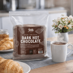 Ein Bild von Fonte Dark Hot Chocolate (45% Kakao) - 1kg, in der Kategorie Nahrungsmittel Schokolade Latte