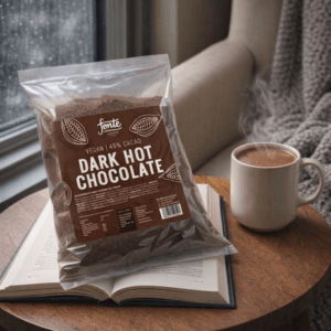 Ein Bild von Fonte Dark Hot Chocolate (45% Kakao) - 1kg, in der Kategorie Nahrungsmittel Schokolade Latte