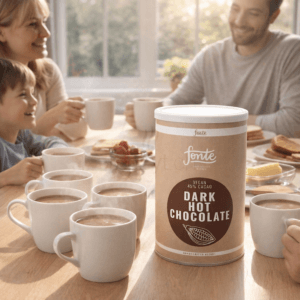 Ein Bild von Fonte Dark Hot Chocolate(45% Kakao), in der Kategorie Nahrungsmittel Schokolade Latte