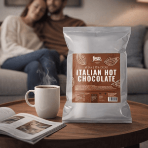 Ein Bild von Fonte Italian Hot Chocolate (35% Kakao) - 1kg, in der Kategorie Nahrungsmittel Latte Schokolade