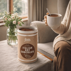 Ein Bild von Fonte Italian Hot Chocolate (35% Kakao), in der Kategorie Nahrungsmittel Latte Schokolade