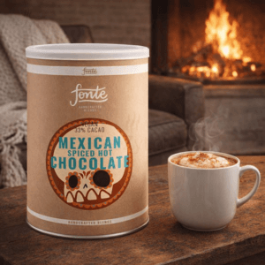 Ein Bild von Fonte Mexican Spiced Hot Chocolate, in der Kategorie Nahrungsmittel Latte Schokolade