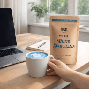 Ein Bild von Fonte PURE - Spirulina, in der Kategorie Nahrungsmittel Latte