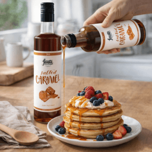 Ein Bild von Fonte Salted Caramel Syrup, in der Kategorie Nahrungsmittel Sirup