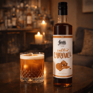 Ein Bild von Fonte Salted Caramel Syrup, in der Kategorie Nahrungsmittel Sirup