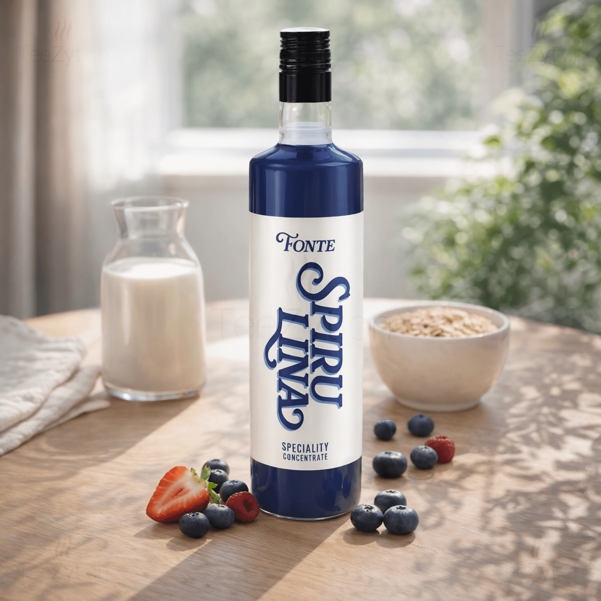 Ein Bild von Fonte Speciality Concentrate Spirulina, in der Kategorie Nahrungsmittel Sirup