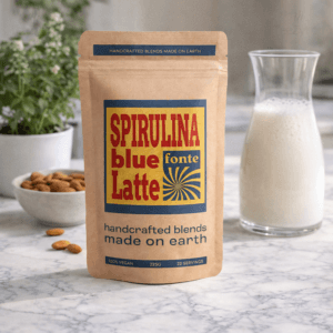 Ein Bild von Fonte Spirulina Blue Latte, in der Kategorie Nahrungsmittel Latte