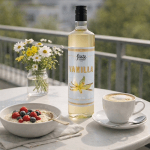Ein Bild von Fonte Vanilla Syrup- ohne Zucker, in der Kategorie Nahrungsmittel Sirup