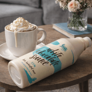 Ein Bild von Fonte White Chocolate Sauce, in der Kategorie Nahrungsmittel