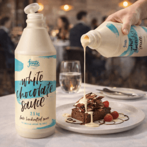 Ein Bild von Fonte White Chocolate Sauce, in der Kategorie Nahrungsmittel