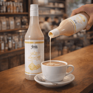 Ein Bild von Fonte White Chocolate Syrup, in der Kategorie Nahrungsmittel Sirup
