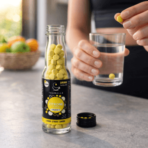 Ein Bild von Instant Tee "TEABALLS" - Zitrone mit Vitamin C, in der Kategorie Nahrungsmittel Instantgetränke