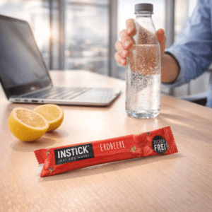 Ein Bild von Instick - Erdbeere - 12 x 2.5g, in der Kategorie Nahrungsmittel Instantgetränke
