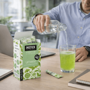Ein Bild von Instick - Gartenminze - 12 x 2.5g, in der Kategorie Nahrungsmittel Instantgetränke