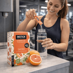 Ein Bild von Instick - Grapefruit - 12 x 2.5g, in der Kategorie Nahrungsmittel Instantgetränke