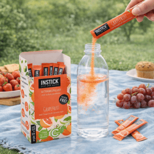 Ein Bild von Instick - Grapefruit - 12 x 2.5g, in der Kategorie Nahrungsmittel Instantgetränke