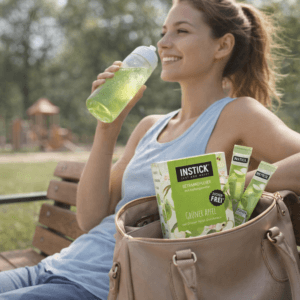 Ein Bild von Instick - Grüner Apfel - 12 x 2.5g, in der Kategorie Nahrungsmittel Instantgetränke