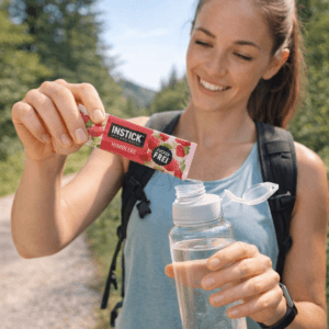 Ein Bild von Instick - Himbeere - 12 x 2.5g, in der Kategorie Nahrungsmittel Instantgetränke