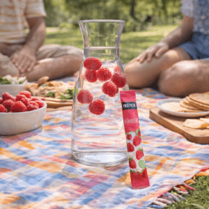 Ein Bild von Instick - Himbeere - 12 x 2.5g, in der Kategorie Nahrungsmittel Instantgetränke