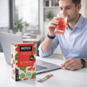 Ein Bild von Instick - Wassermelone - 12 x 2.5g, in der Kategorie Nahrungsmittel Instantgetränke